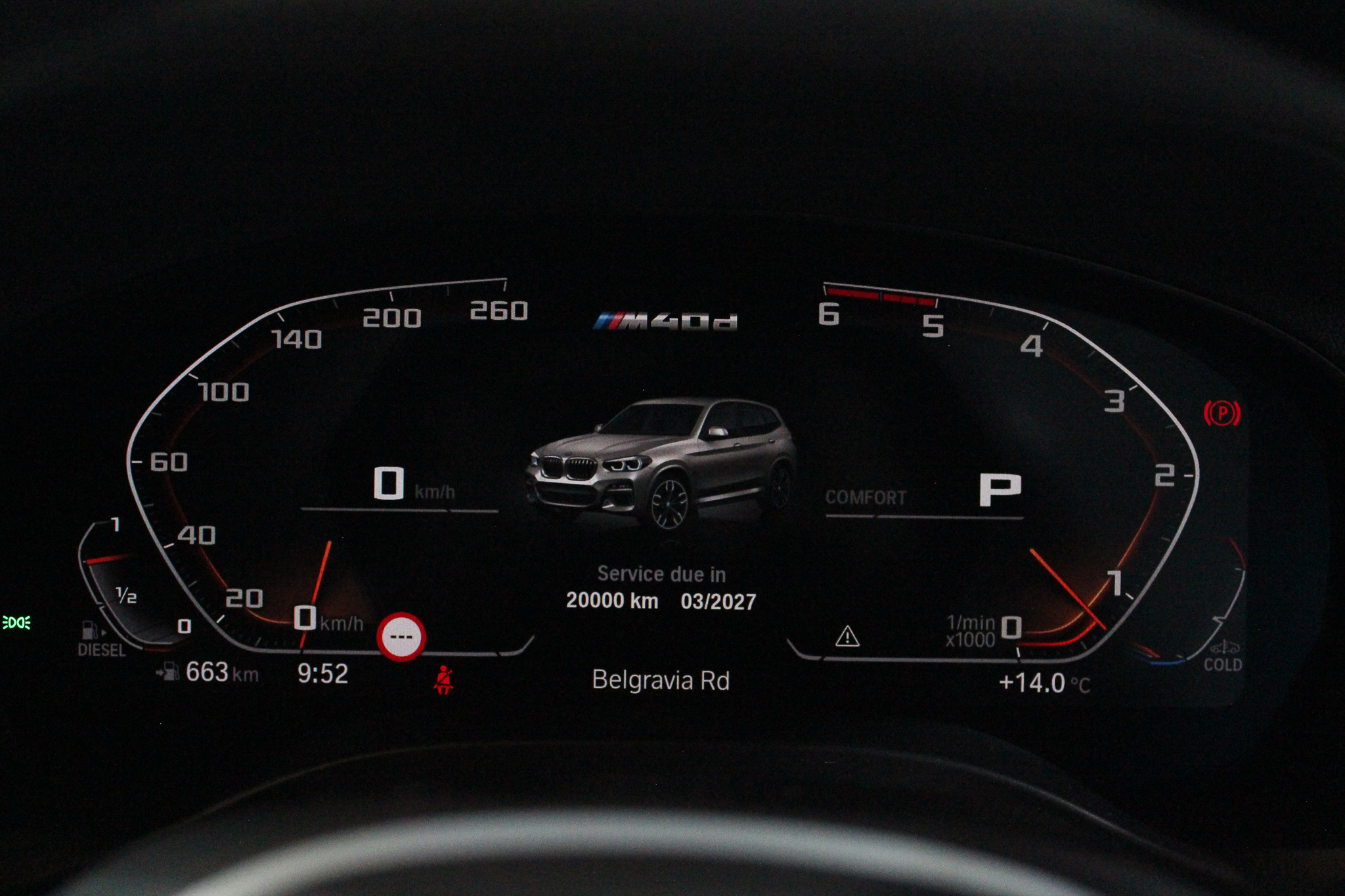 2020 BMW X3 M40d